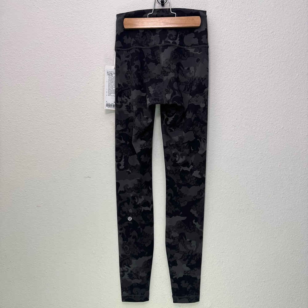 Lululemon Wunder Train HR Tight 28" NWT size 4 legging, Hidden Heritage Lace - Picture 3 of 5